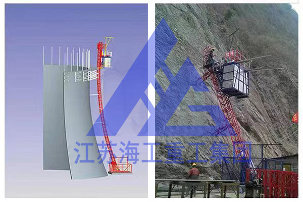 烟囱CEMS升降机-脱硫塔升降梯-烟筒电梯-在奉新发电厂环评合格