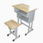 永年教室课桌椅教室国学桌折叠