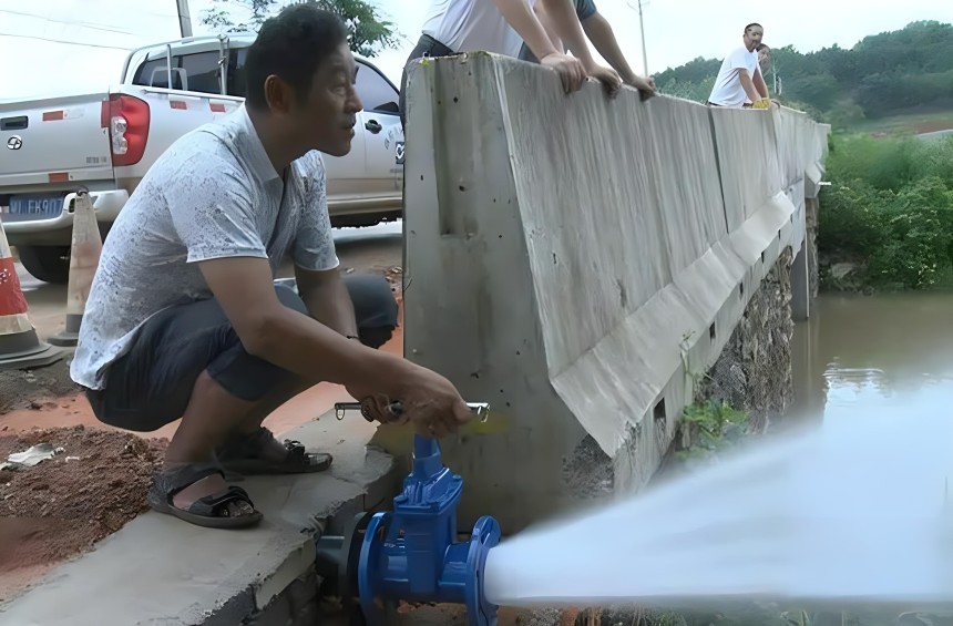 茂南自来水管道清洗、物理脉冲清洗工艺