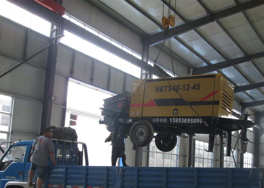 新疆隧道工程煤矿混凝土输送泵图片——哪个牌子好