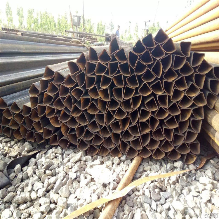 大连60*60镀锌扇型管厂家 货架横梁60*60镀锌扇型管